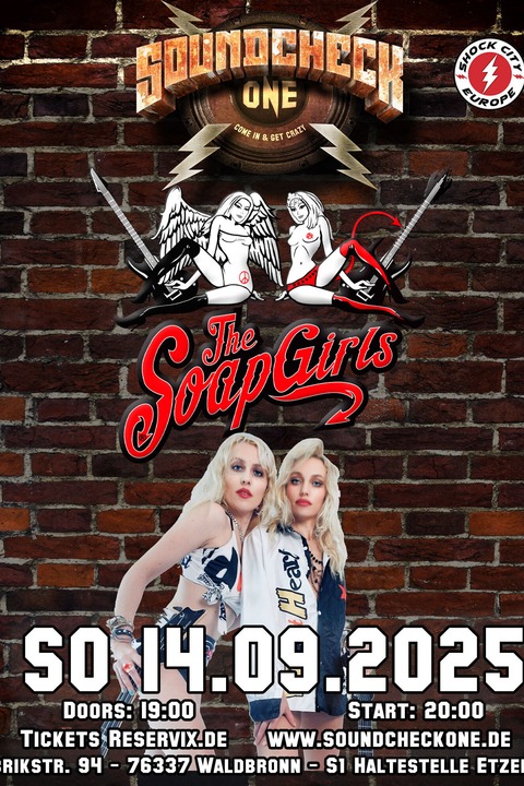 The SoapGirls - Wild at Heart World Tour 2025 - Waldbronn - 14.09.2025 19:00