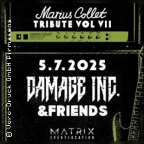 Marius Collet Tribute Volume VII - prsentiert v. Schwemme Rock Events - PIRMASENS - 05.07.2025 18:00