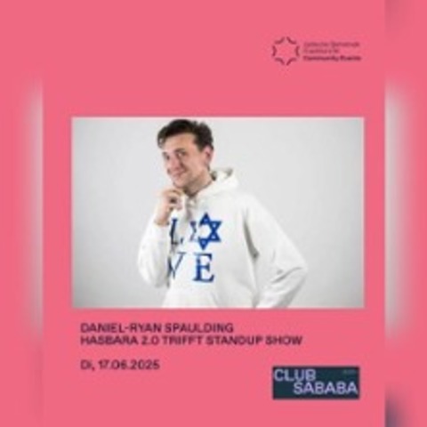 Daniel-Ryan Spaulding (englisch sprachiges Event) | FSK ab 16 Jahre empfohlen - FRANKFURT - 17.06.2025 20:00