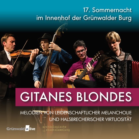 17. Sommernacht in der Burg Grnwald - Gitanes Blondes - Grnwald - 31.07.2025 20:00