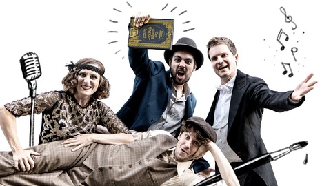 Der groe Gatsby - Eine musikalische Lesung mit Live-Zeichnungen - Wolfenbttel - 25.09.2025 19:30