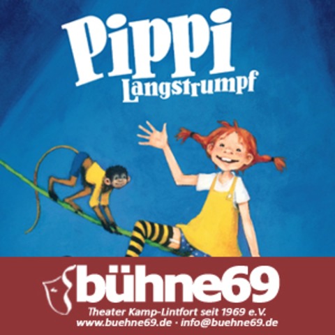 Pippi Langstrumpf - Kindertheater der bhne 69 e.V. - Kamp-Lintfort - 10.01.2026 15:00