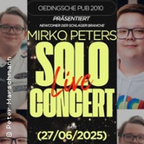 Mirko Peters Live-Konzert | Oedingsche Pub 2010 Krefeld - KREFELD - 27.06.2025 20:00