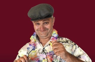 Marcus Neuweiler alias Alois Gscheidle tritt im Haus am Alten Bahnhof in Seelbach auf