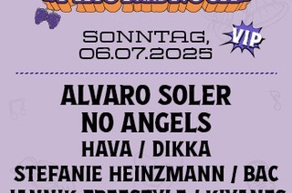 VIP Ticket: Alvaro Soler, No Angels, DIKKA, 06.07.2025