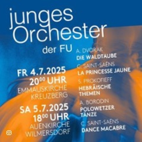Konzert Junges Orchester der FU - Berlin - 04.07.2025 20:00
