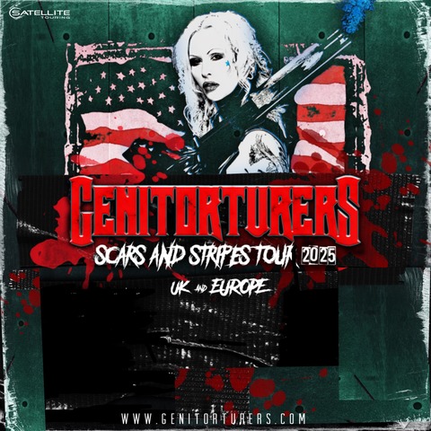 GENITORTURERS - Scars And Stripes Tour 2025 - Frankfurt am Main - 21.09.2025 20:00