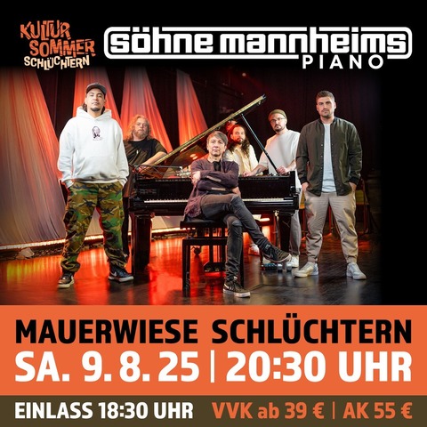 SHNE MANNHEIMS - Piano - Schlchtern - 09.08.2025 20:30