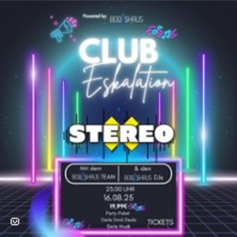 Club Eskalation - FLENSBURG - 16.08.2025 23:00