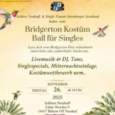 Bridgerton Kostmball fr Singles - BIBOW - 26.09.2025 18:00