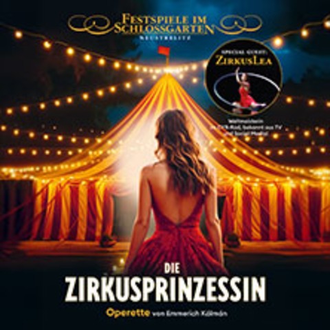 Die Zirkusprinzessin - NEUSTRELITZ - 25.07.2025 20:00