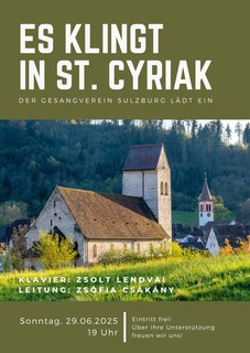 Gesangverein Sulzburg - Sulzburg - 29.06.2025 19:00