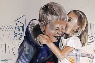Die Knstlerin Svenja Bohnert stellt ihre Werke im Paul-Gerhard-Werk in Offenburg aus