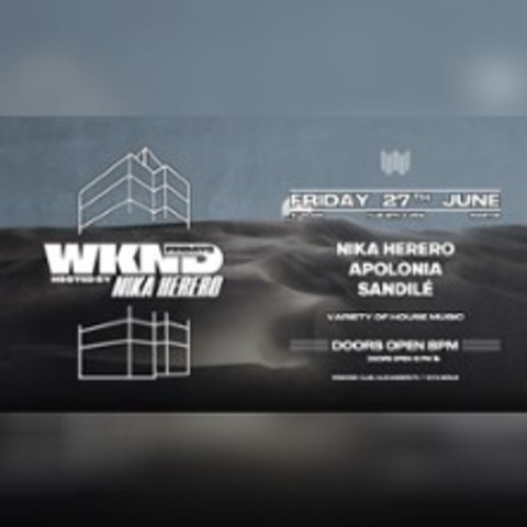 Wknd hosted by Nika Herero - BERLIN - 27.06.2025 20:00