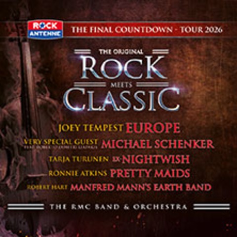Rock Meets Classic - Farewell Tour 2026 mit groem Orchester und Rockband - Mnchen - 12.04.2026 20:00