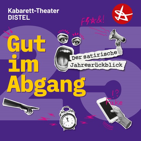 Die DISTEL - Gut im Abgang! Der DISTEL-Jahresrckblick 2025 - Jever - 10.12.2025 20:00