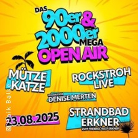 Das 90er & 2000er Mega Open Air - ERKNER - 23.08.2025 14:00
