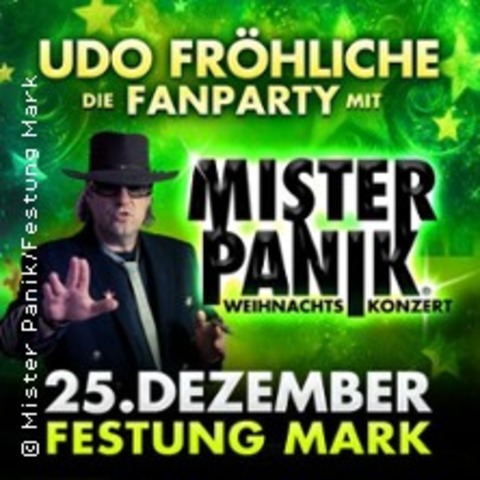 UdoFrhliche - Die Udo-Lindenberg-Party mit Mister Panik - Magdeburg - 25.12.2025 20:00