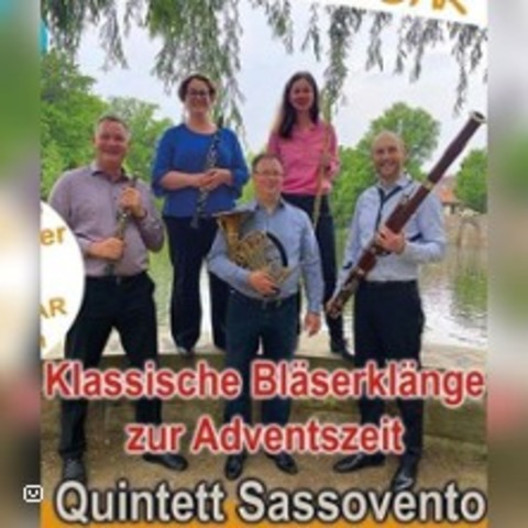 Quintett Sassovento - Klassische Blserklnge zur Adventszeit - GROITZSCH - 04.12.2025 19:00