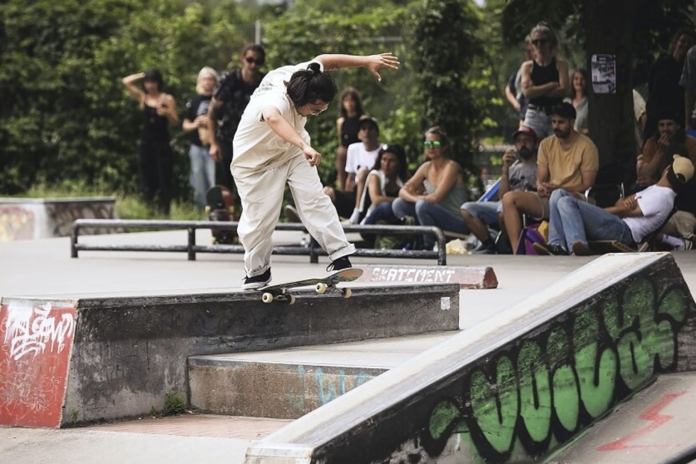 Die Skateboard Contest DJam findet im Dietenbachpark in Freiburg-Weingarten statt - Badische Zeitung TICKET