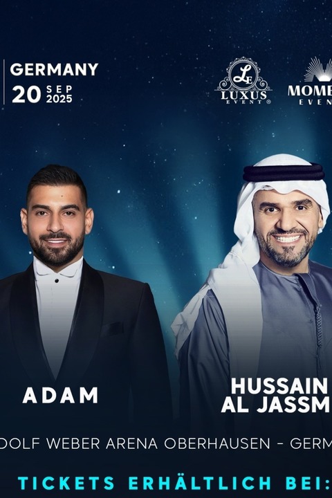 Hussain Al Jassmi & Adam - Oberhausen - 20.09.2025 21:00