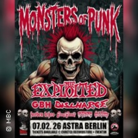 Monsters Of Punk Festival - Berlin - 07.02.2026 16:00
