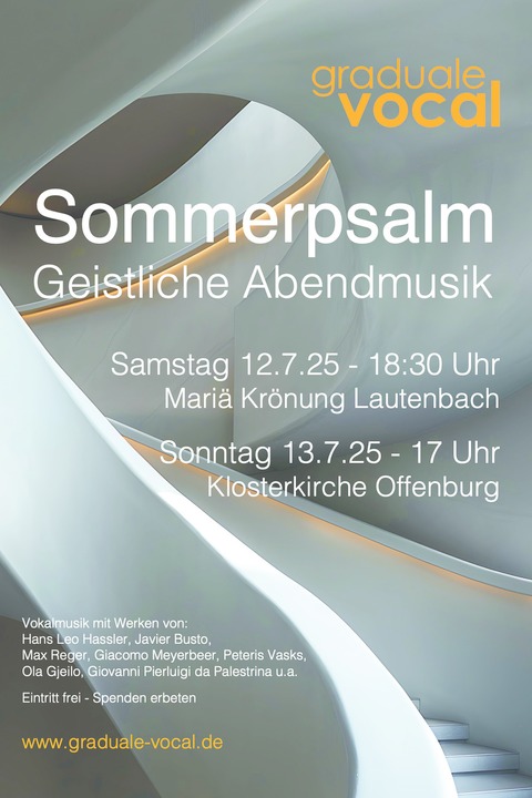 Graduale Vocal - Lautenbach - 12.07.2025 18:30