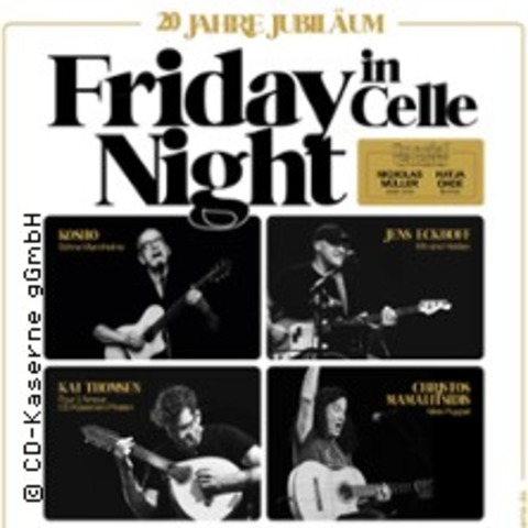 Friday Night Trio - Nacht der Gitarren feiert 20 Jahre - Celle - 12.09.2025 19:30
