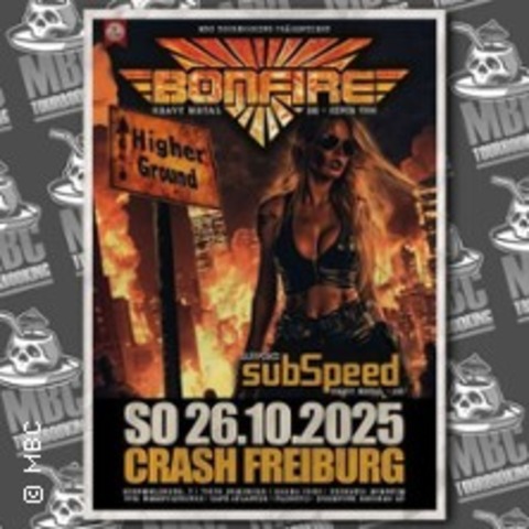 Bonfire + Subspeed - Freiburg - 26.10.2025 19:00