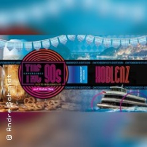 Partyschiff XXL 90s Experience - Day Tour - KOBLENZ - 11.10.2025 15:30