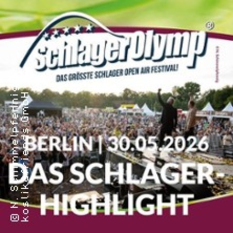 SchlagerOlymp 2026 - Berlin - 30.05.2026 13:00