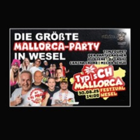 Typisch Mallorca - Die grte Mallorca Party in Wesel - WESEL - 30.08.2025 15:00