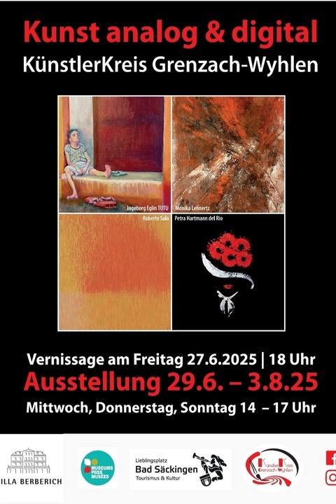 Kunstausstellung des Knstlerkreis Grenzach-Wyhlen - Bad Sckingen - 10.07.2025 14:00