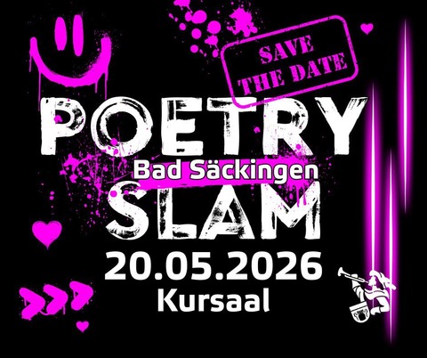 Poetry Slam Bad Sckingen - Wenn Sprache zum Star wird... - Bad Sckingen - 20.05.2026 19:30