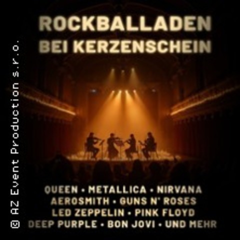 Rockballaden bei Kerzenschein - Gotha - 15.10.2025 19:00