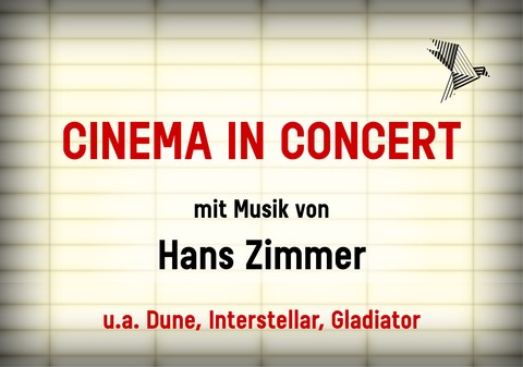 Cinema in Concert - Mannheim - 02.05.2026 19:30