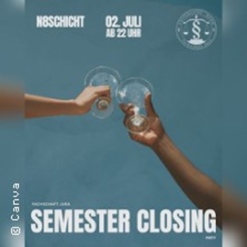 Jura Closing Party | N8Schicht - BONN - 02.07.2025 22:00