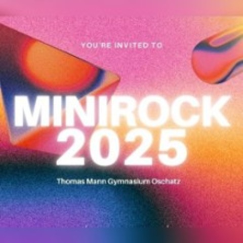 Minirock 2025 - OSCHATZ - 12.09.2025 19:00