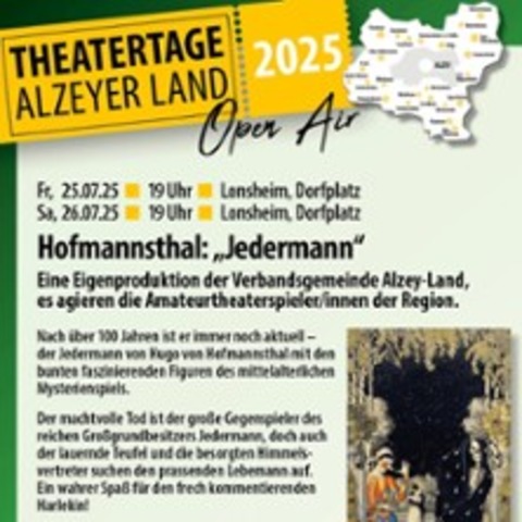 Eigenproduktion: Jedermann - LONSHEIM - 26.07.2025 19:00
