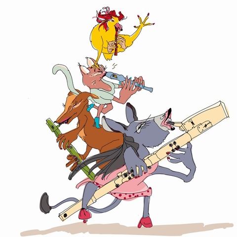 Die Bremer Stadtmusikanten - Ein Mrchenkonzert fr Kinder - RSSELSHEIM - 18.04.2026 15:00