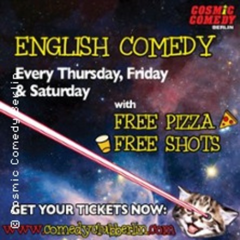 English Comedy Berlin - Open-Mic - BERLIN - 24.07.2025 19:30