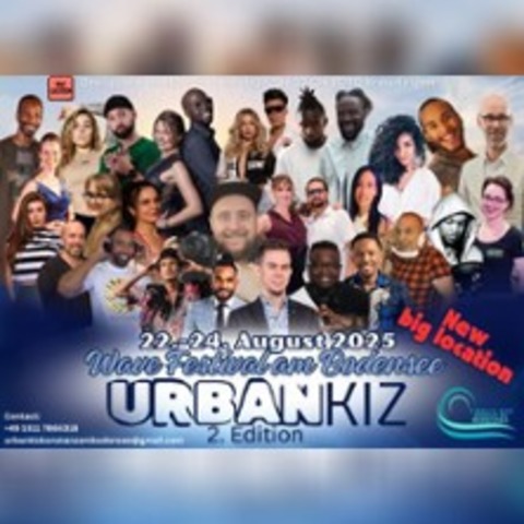 Urban Kiz Wave Festival am Bodenseee - Konstanz - 22.08.2025 17:00
