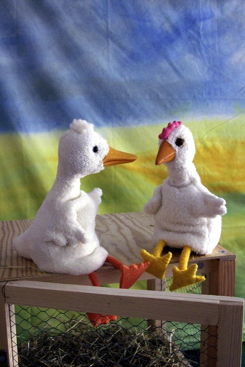 Hhnerei und Entengrtze - Eine Auffhrung vom PAPPERLAPAPP Puppenspiel & Erzhltheater, Leipzig - Brandenburg an der Havel - 06.04.2026 16:00
