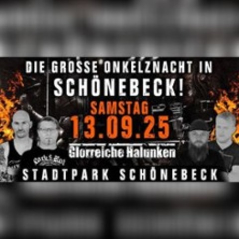 Die Grosse Onkelz Nacht in Schnebeck - SCHNEBECK - 13.09.2025 21:00