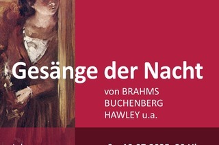 Gesnge der Nacht