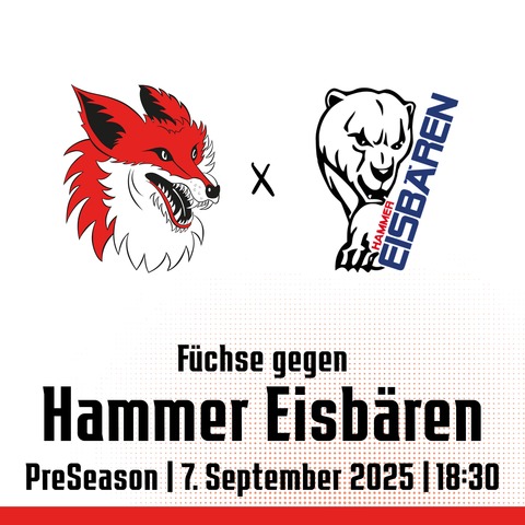 Fchse Duisburg - Hammer Eisbren - Duisburg - 07.09.2025 18:30