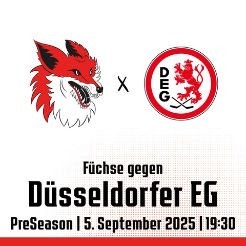 Fchse Duisburg - Dsseldorfer EG - Duisburg - 05.09.2025 19:30