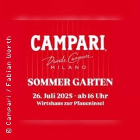 Campari Sommer Garten Party - BERLIN - 26.07.2025 16:00