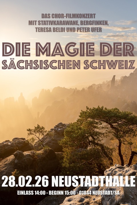 Magie der Schsischen Schweiz - Gipfeltreffen von Film, Musik & Geschichten - Neustadt - 28.02.2026 15:00
