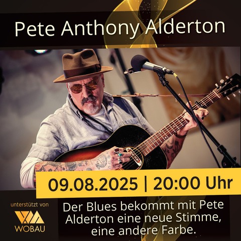 Pete Anthony Alderton - Magdeburg - 09.08.2025 20:00